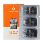 GEEKVAPE U Pods 0.7ohm, 1.1ohm Pod Cartridge 2ml Replacement Pod in Dubai, UAE - 3 PCS Per Pack - Image 3