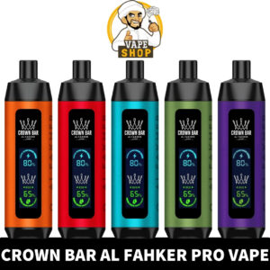Crown Bar Al Fahker Pro dual mode 8000 Puffs 0.5MG nicotine