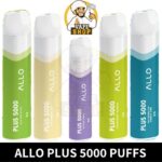 Allo Plus 5000 Puffs 50mg Disposable Vape In Dubai