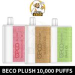 Beco Plush10000 Puffs 2% & 5% nicotine Disposable Vape In Dubai