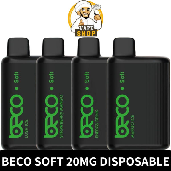 BECO Soft 6000 puffs 20MG Disposable Vape - Image 1