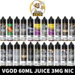 Vgod 60ml E Liquid 3MG E Juice - Vape Juice in Dubai, UAE - Image 2