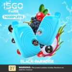 ISGO Paris 2% nicotine Disposable 14000 Puffs Rechargeable Vape in Dubai, UAE - Image 9