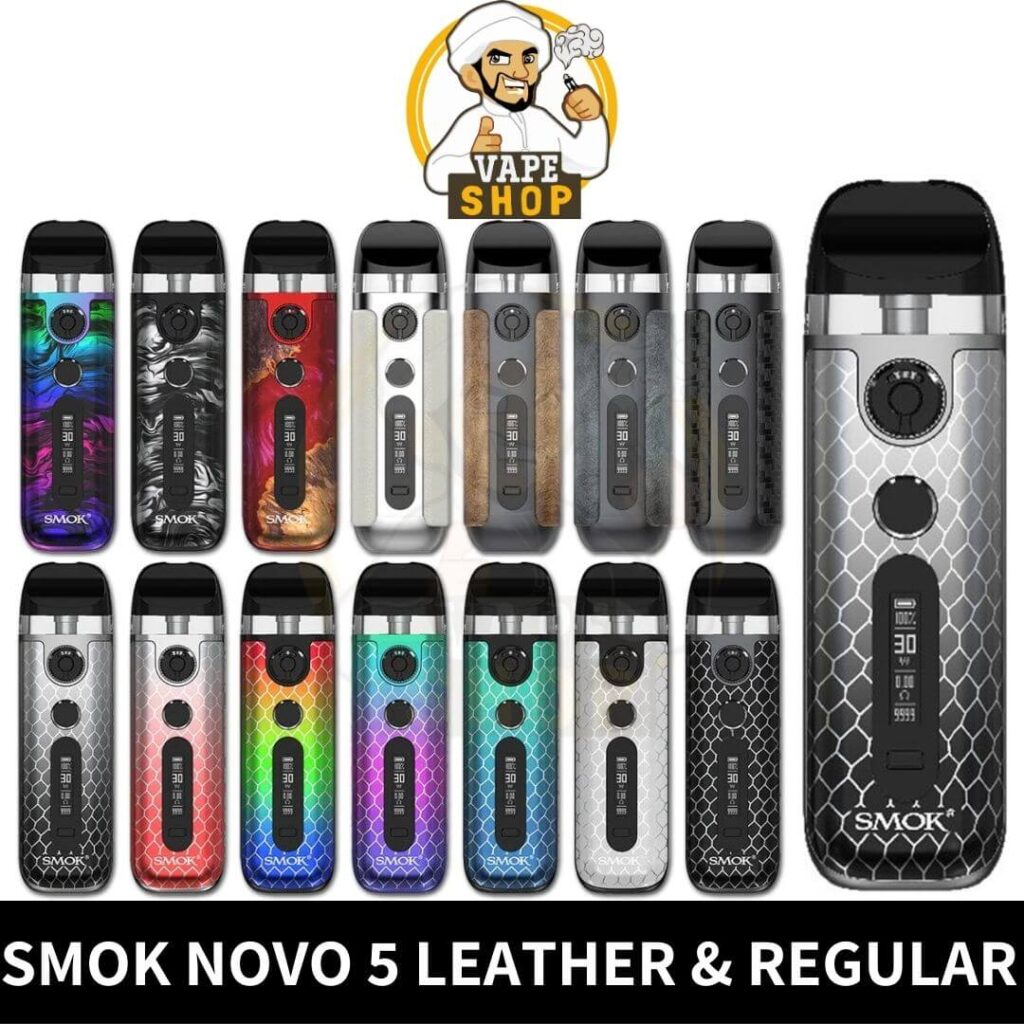 Smok Novo 5 (leather & Regular Series) Pod System In Dubai