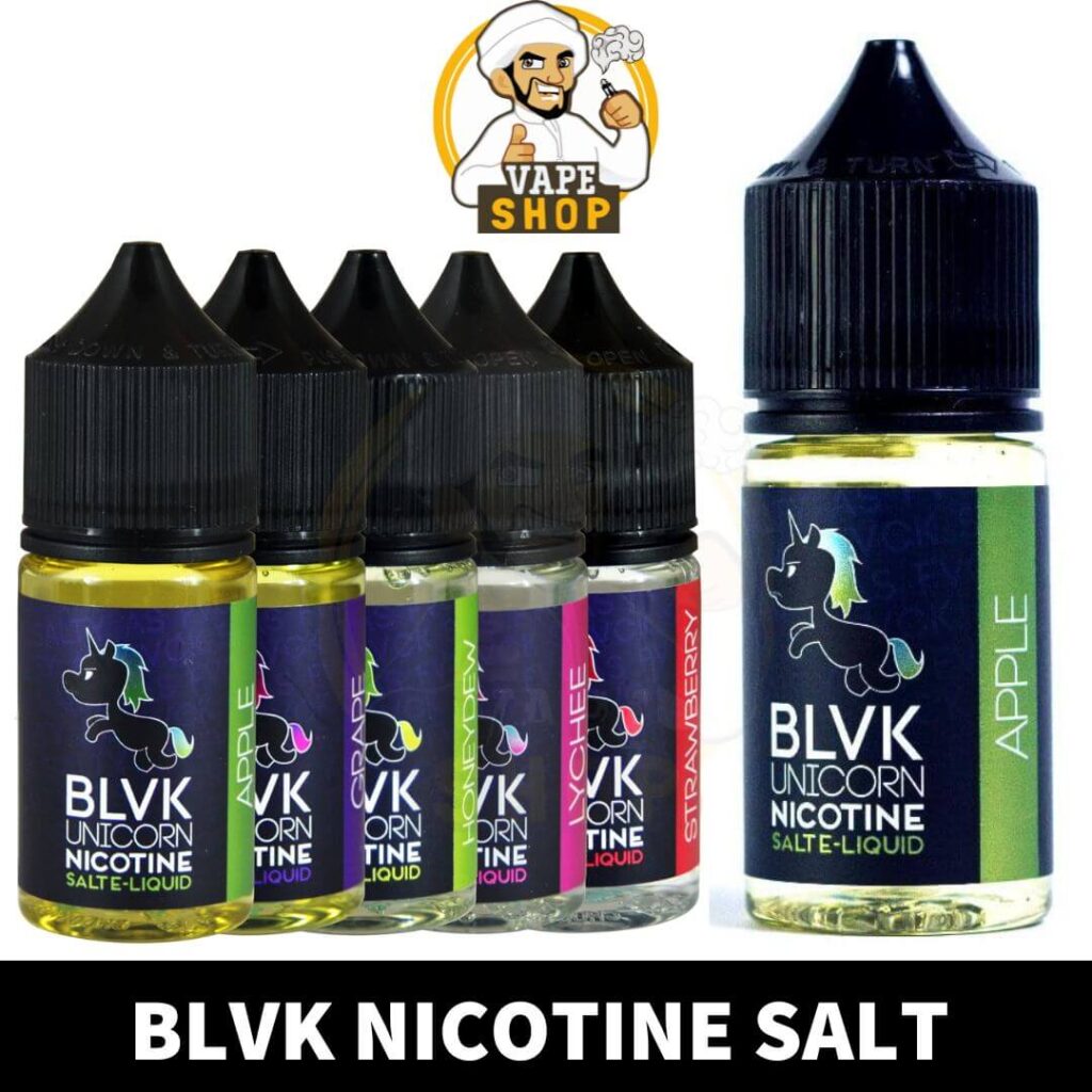 Blvk Salt Nicotine E-juice In Dubai