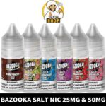BAZOOKA Salt Nicotine 30ml Vape Juice 25MG & 50MG E-Liquid in Dubai, UAE