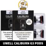 UWELL Caliburn G3/G3 pro/G3 eco/G3 lite/GK3 Pods 2.5ml Replacement Pod Cartridge in Dubai, UAE