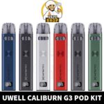 UWELL Caliburn G3 Kit 25W Pod System 9000mAh Vape Kit in Dubai, UAE
