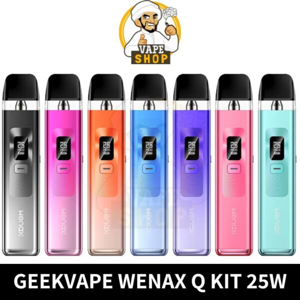 GEEKVAPE Wenax Q Kit 1000mAh Vape kit 25W Pod System Starter Kit in Dubai, UAE - Image 1