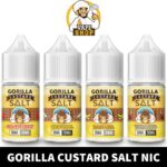 GORILLA CUSTARD Salt Nicotine 30ml Vape Juice 30mg & 50mg E-Liquid in Dubai, UAE