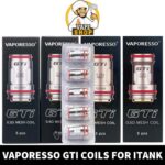 VAPORESSO GTi Coils for iTanks in Dubai, UAE
