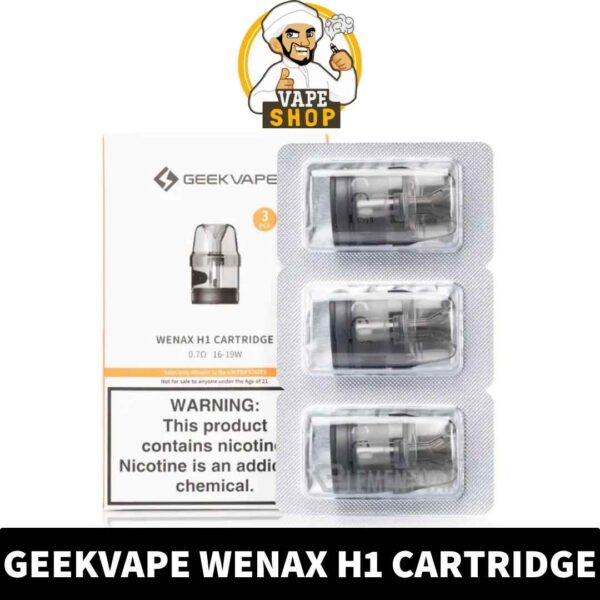 GEEKVAPE Wenax H1 Pod Cartridge - (3 Pieces) in Dubai, UAE - Image 2