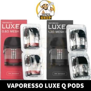 VAPORESSO LUXE Q Pods 2ml pack of 2pcs Replacement Pods in Dubai, UAE