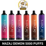 MAZAJ Demon 5000 Puffs Disposable Vape In Dubai Online Shop