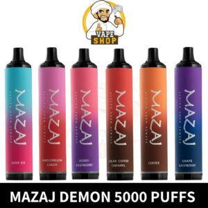MAZAJ Demon 5000 Puffs Disposable Vape In Dubai Online Shop