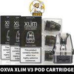 OXVA Xlim V3 Top Fill Version Pods 0.6ohm, 0.8ohm, 1.2ohm Pod Cartridge Replacement Pod in Dubai, UAE