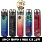 SMOK Novo 4 Mini Kit 900mAh Pod System 25W Vape kit in Dubai, UAE