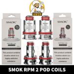 SMOK RPM 2 Coils 0.6ohm DC MTL & 0.16 Meshed Replacement Coils in Dubai, UAE - 5 PCS Per Pack