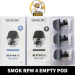 SMOK RPM 4 Empty Pod Cartridge in Dubai, UAE - 3 PCS Per Pack