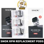 SMOK RPM Pods Standard Pod & Nord Pod For RPM40 in Dubai, UAE - 3 PCS Per Pack