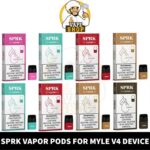 Myle V4 Compatible Pod SPRK VAPOR use for Myle V4 Device