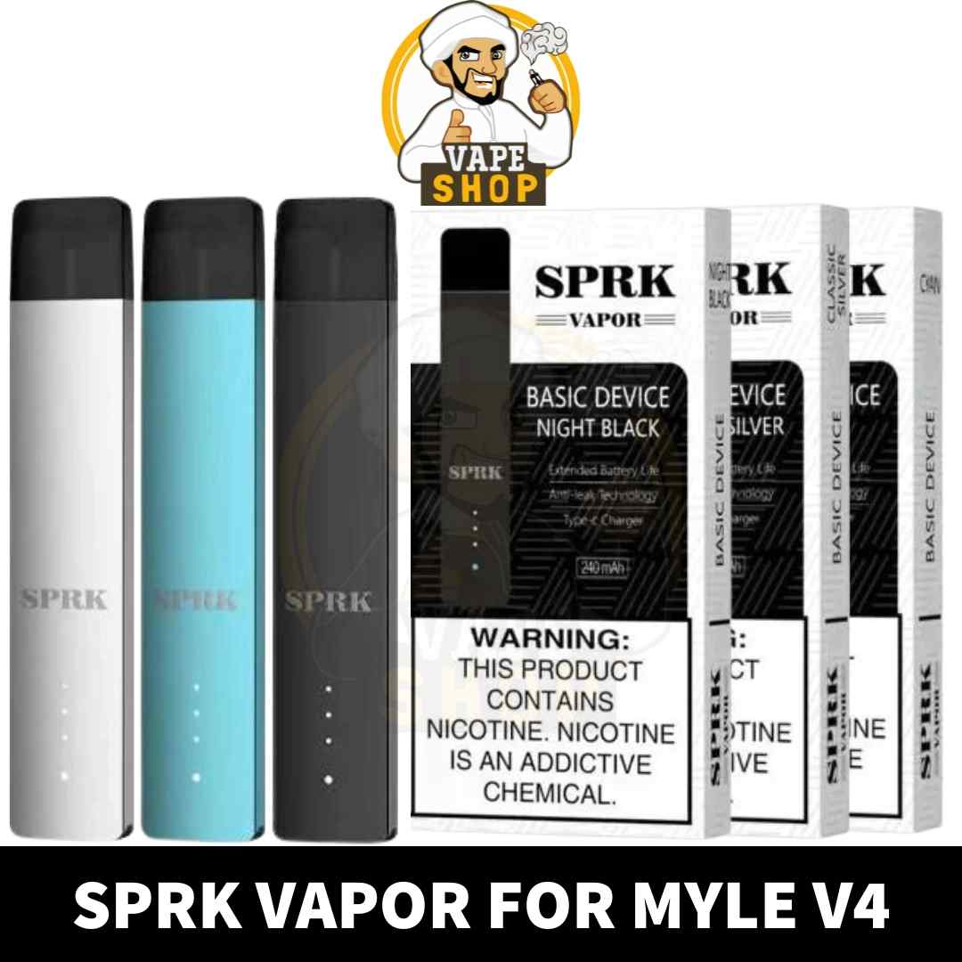 Vape Shop AE - Buy SPRK for MYLE V4 in UAE - SPARK VAPOR 250mAh SPRK Vapor Device for Myle V4