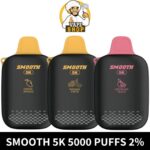 Smooth 5k 5000 Puffs 2% Nicotine Disposable Vape in Dubai