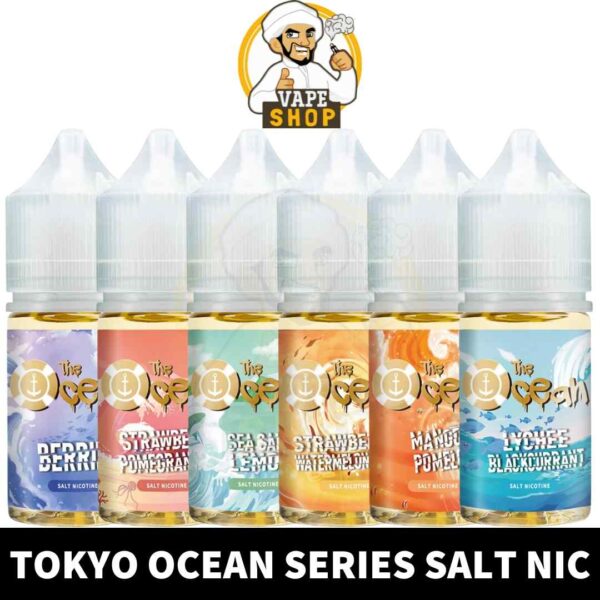 TOKYO The Ocean Salt Nicotine 30ML Vape Juice 30MG and 50MG E-Liquid in Dubai, UAE - Image 1