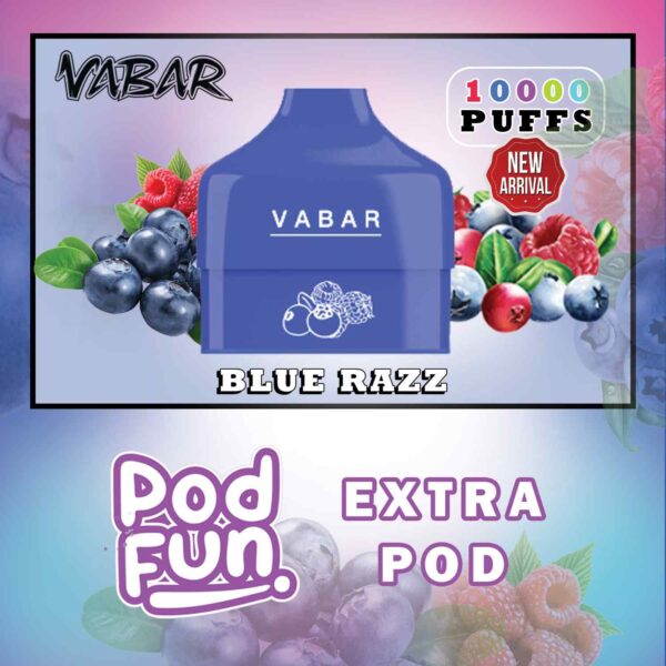 VABAR Pod Fun Extra Pod 2% & 5% 10000 puffs Disposable Vape in Dubai, UAE - Image 4