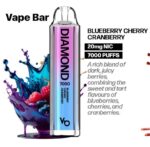 Vapes Bars Diamond 2% Nicotine 7000 Puffs in Dubai, UAE - Image 7