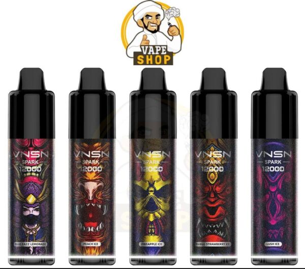 VNSN Spark Disposable 12000 Puffs Rechargeable Vape in Dubai, UAE - Image 1
