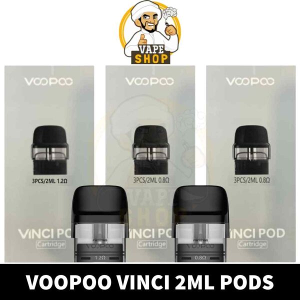 VOOPOO Vinci Pods 2ml Replacement Pod Cartridge in Dubai, UAE - Image 1