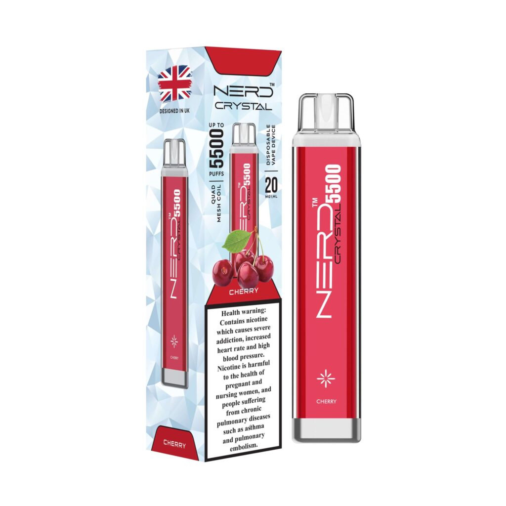 NERD Crystal Disposable vape 5500 Puffs in Dubai, UAE