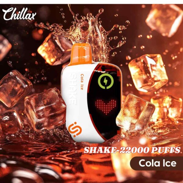 CHILLAX Shake 22000 Puffs 50MG Nicotine LED Indicator Disposable Vape in Dubai - Image 14