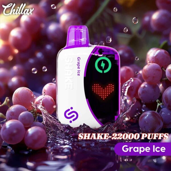 CHILLAX Shake 22000 Puffs 50MG Nicotine LED Indicator Disposable Vape in Dubai - Image 12