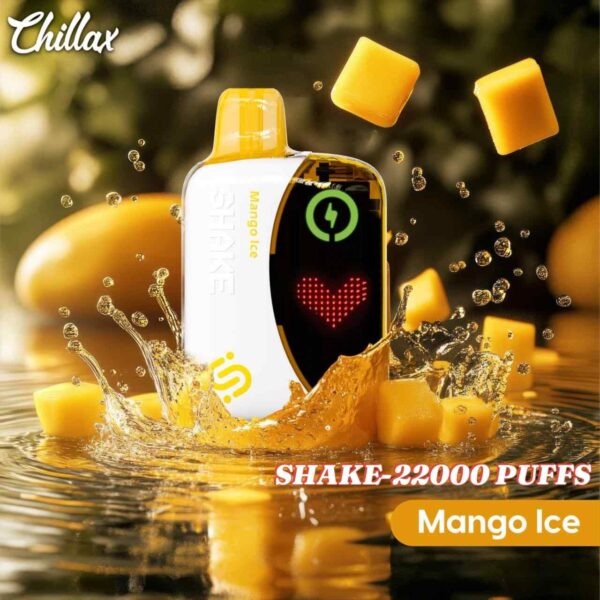 CHILLAX Shake 22000 Puffs 50MG Nicotine LED Indicator Disposable Vape in Dubai - Image 9