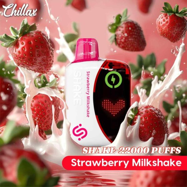 CHILLAX Shake 22000 Puffs 50MG Nicotine LED Indicator Disposable Vape in Dubai - Image 5