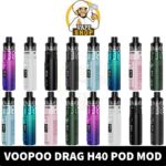 VOOPOO Drag H40 Pod Mod 40W Pod System 1500mAh Vape Kit in Dubai, UAE - Image 2