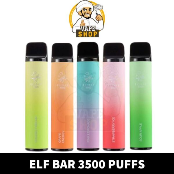 ELF BAR 3500 Puffs Disposable Vape Buy in Dubai UAE - Image 3