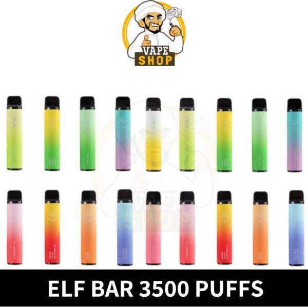 ELF BAR 3500 Puffs Disposable Vape Buy in Dubai UAE - Image 2