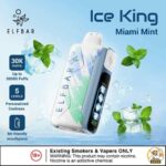 Elf bar Ice King Ice Adjustable Disposable Vape Up To 30000 Puffs 50mg Nicotine - Image 9