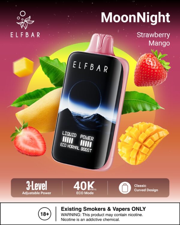 Elf bar moon night 40000 puffs 50mg nicotine - Image 5