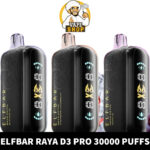 Elfbar Raya d3 pro 30000 puffs 50mg nicotine triple mode disposable