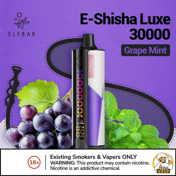 ELF BAR Shisha Luxe 30000 Puffs 3mg Nicotine Disposable Vape Buy Now - Image 13