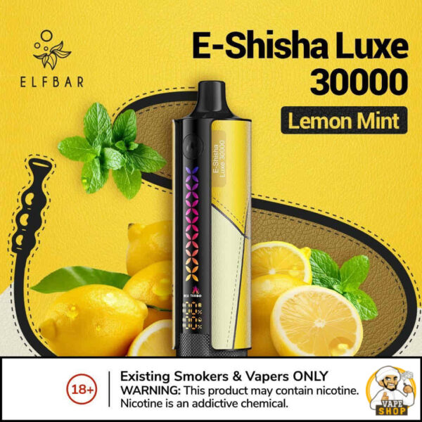 ELF BAR Shisha Luxe 30000 Puffs 3mg Nicotine Disposable Vape Buy Now - Image 11