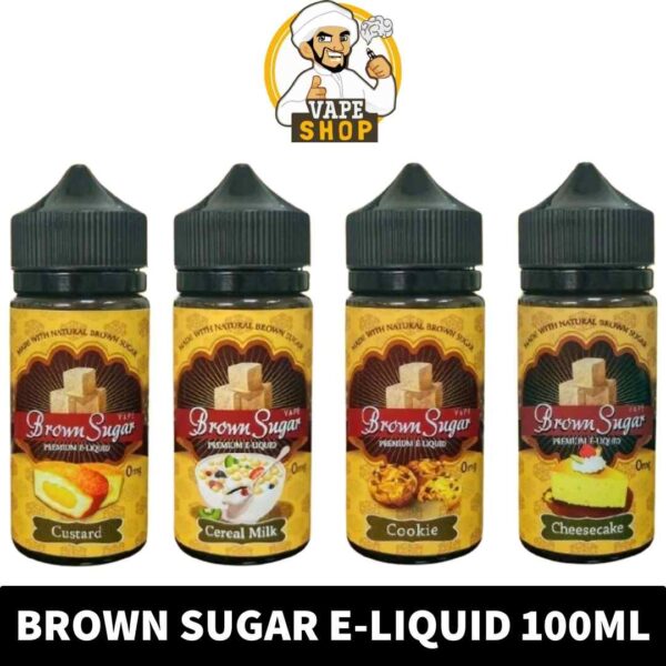 BROWN SUGAR 3MG nicotine 100ML E-Liquid in Dubai - Image 1