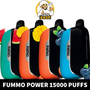 Fummo Power 15000 Puffs 20mg Nicotine None Rechargeable