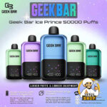 Geek Bar Ice Prince Upto 50000 Puffs 50mg Nicotine Disposable
