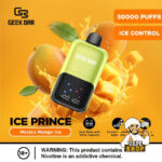 Geek Bar Ice Prince Upto 50000 Puffs 50mg Nicotine Disposable - Image 3