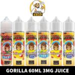 GORILLA E-Liquid 60ml 3mg Vape Juice